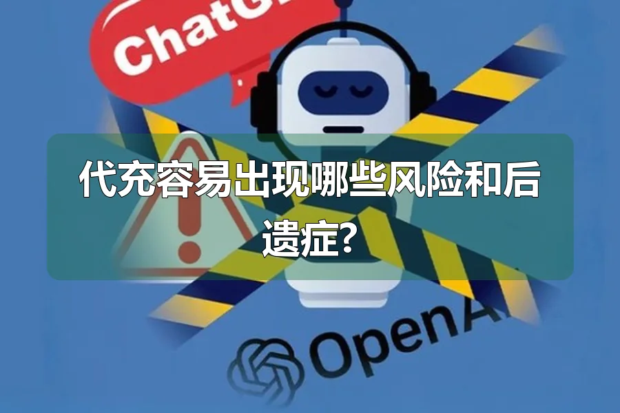 代充容易出现哪些风险和后遗症?
